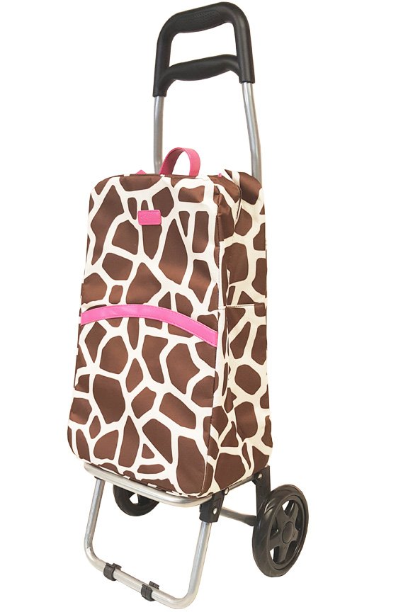 Insulated Shopping Bag With Rolling Cart