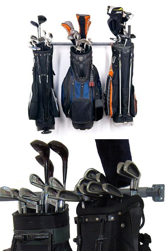 Small Golf Bag Storage Rack
